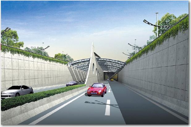 缆式线型感温火灾探测器厂家应用案例之上海上中路越江隧道